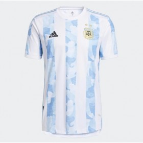 Camisolas de futebol Argentina Equipamento Principal 2021 Manga Curta